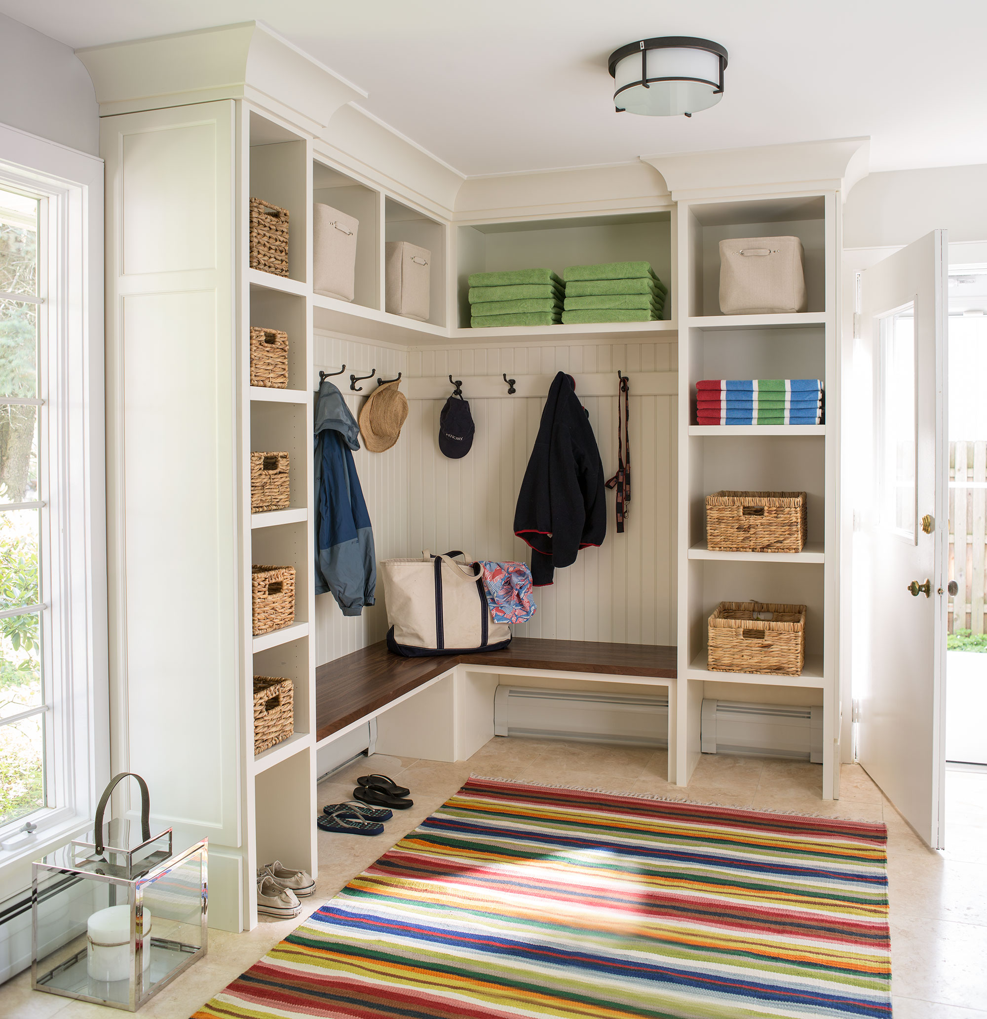 Courtney Zanelli Green Pond Mudroom 1